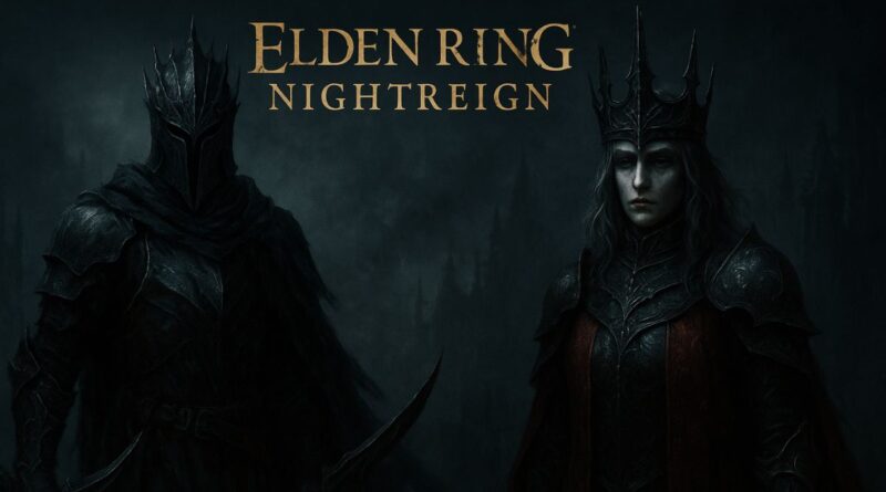 Elden Ring Nightreign characters Revenant and Duchess in dark fantasy armor