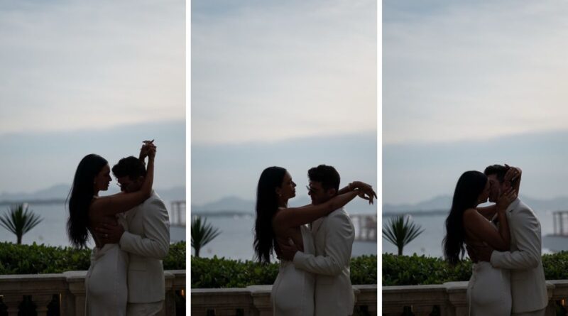 Robin Thicke and April Love Geary at their Cabo wedding