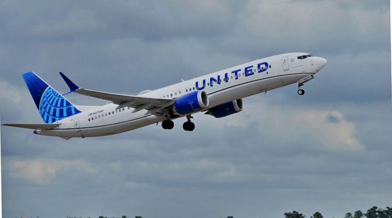 United Airlines flight