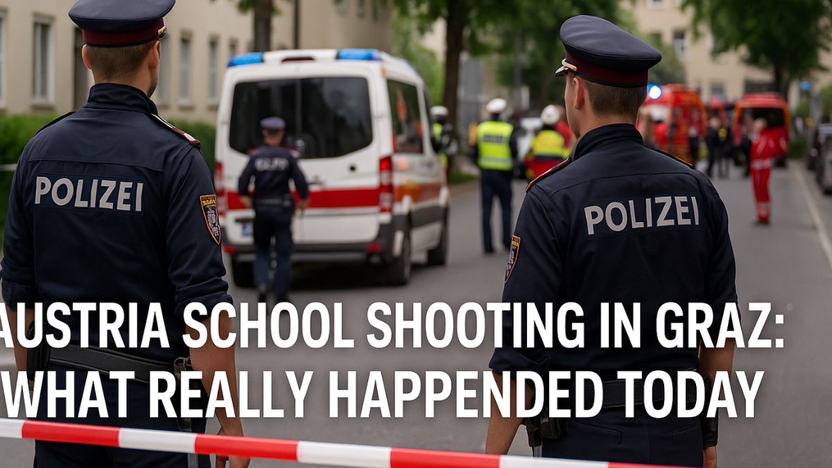 Austrian police near Graz school following shooting