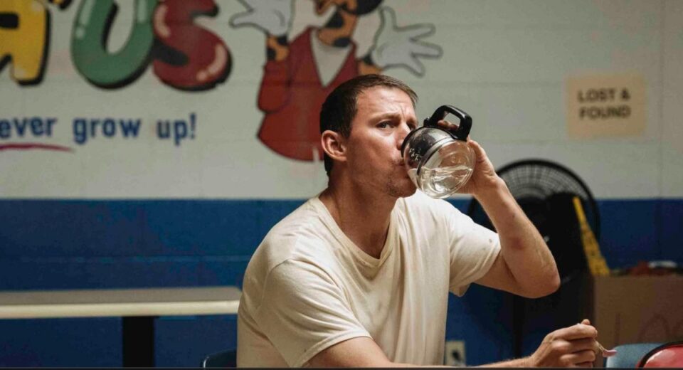 Channing Tatum as Jeffrey Manchester in Roofman movie