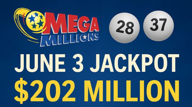 Mega Millions June 3, 2025 jackpot draw info