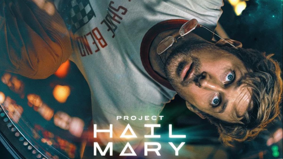 Ryan Gosling floats upside down in a spaceship in the Project Hail Mary trailer