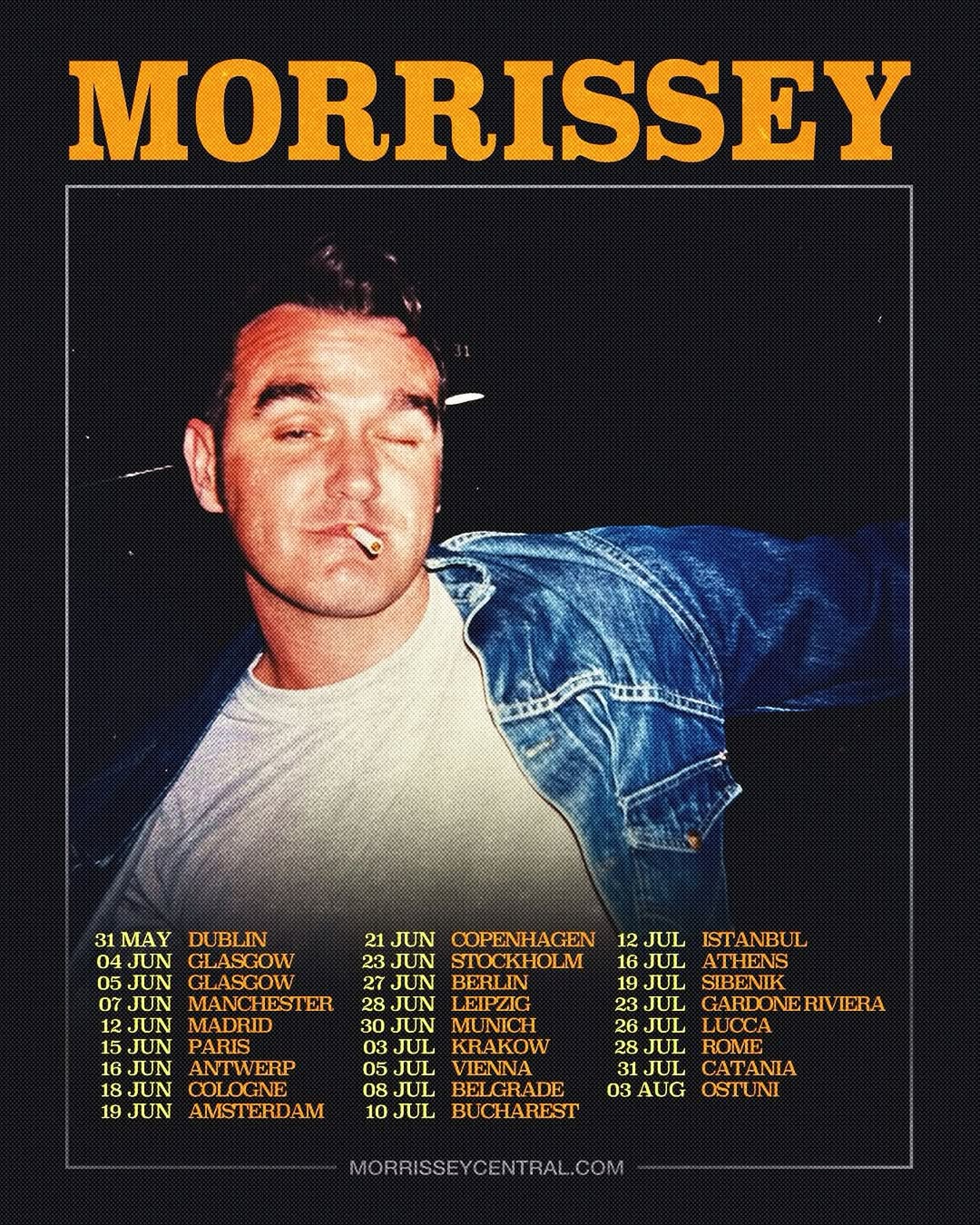 Morrissey’s Touring Days
