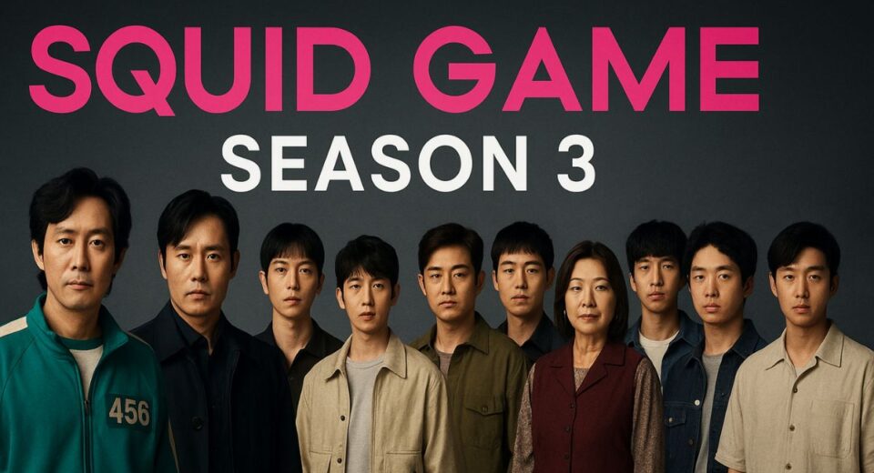 Squid Game Season 3 Cast Poster