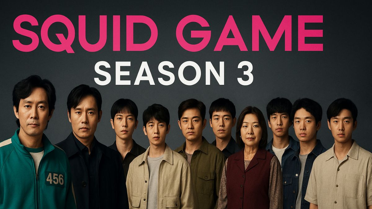 Squid Game Season 3 Cast Poster