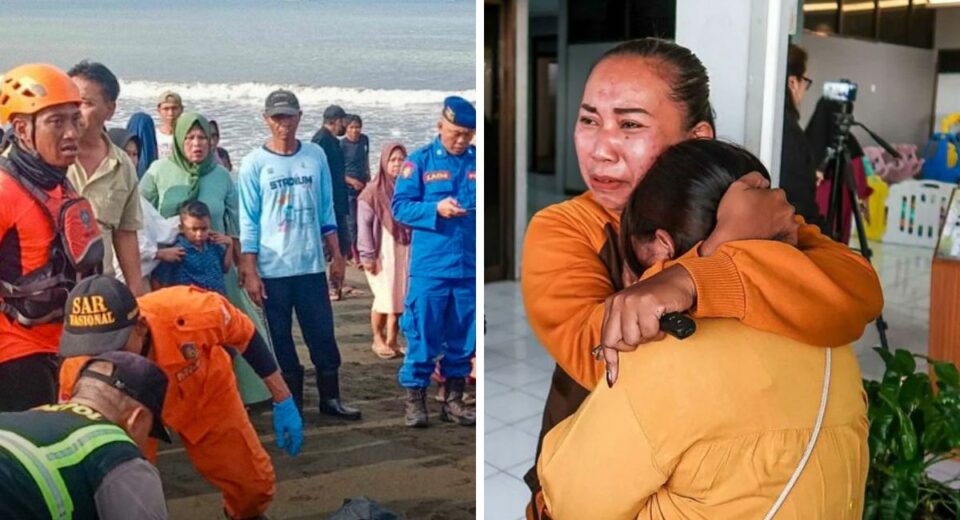 Indonesian rescue teams respond after Bali ferry sinks at sea
