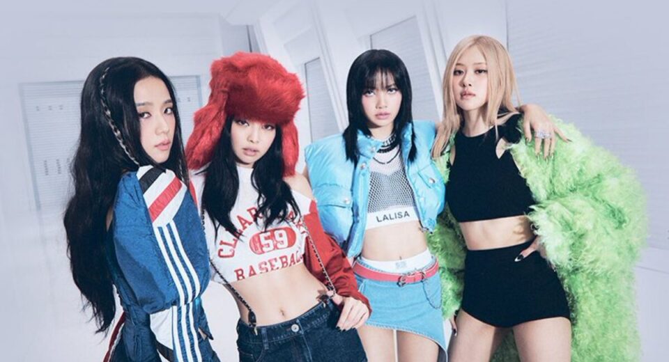 BLACKPINK members Jisoo, Jennie, Lisa, and Rosé pose ahead of their 2025 Deadline Tour