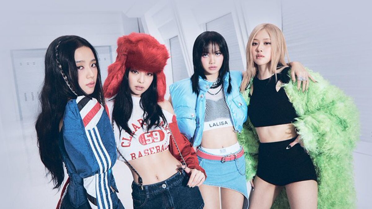 BLACKPINK members Jisoo, Jennie, Lisa, and Rosé pose ahead of their 2025 Deadline Tour