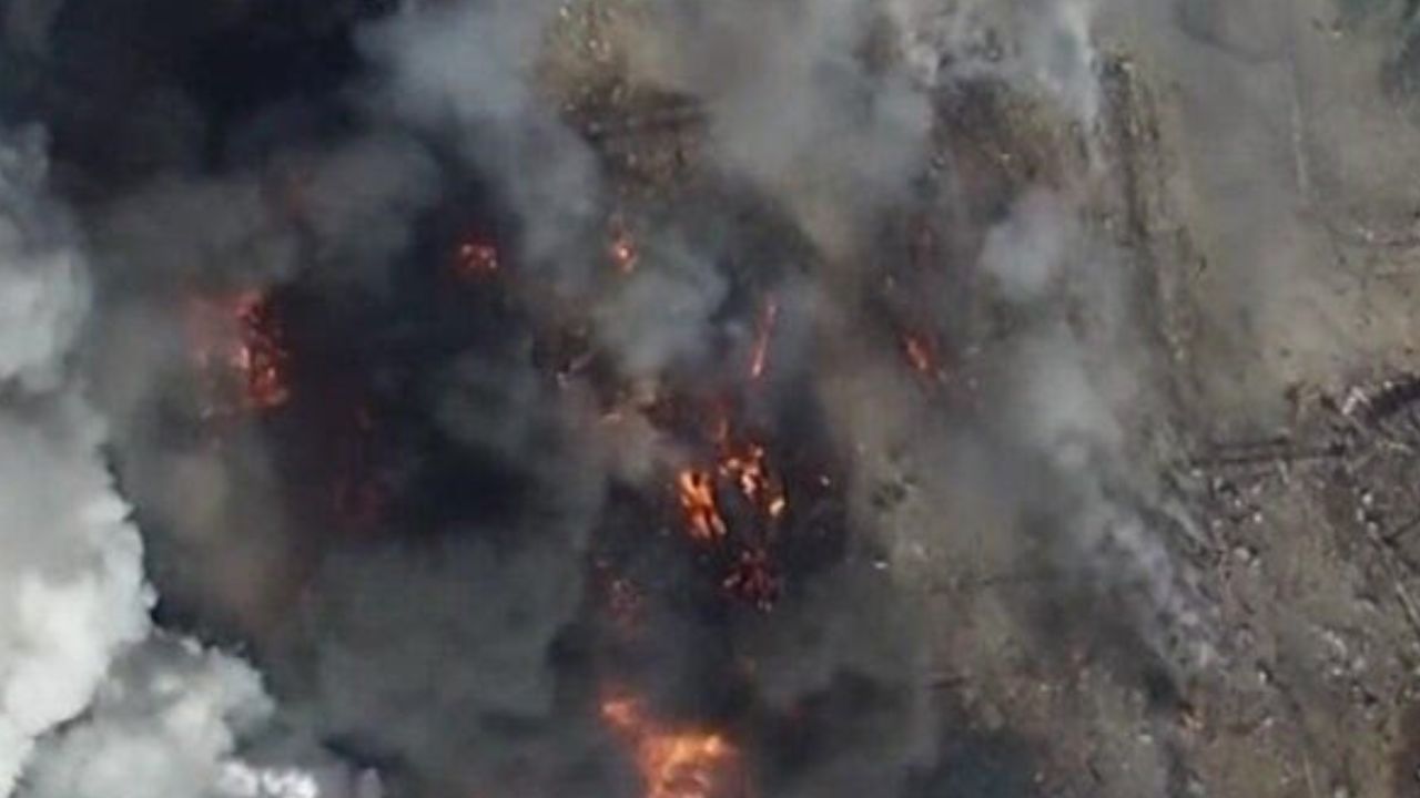 Fireworks warehouse explosion in Esparto, California