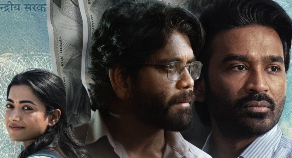 Kuberaa OTT release poster featuring Dhanush, Rashmika Mandanna and Nagarjuna