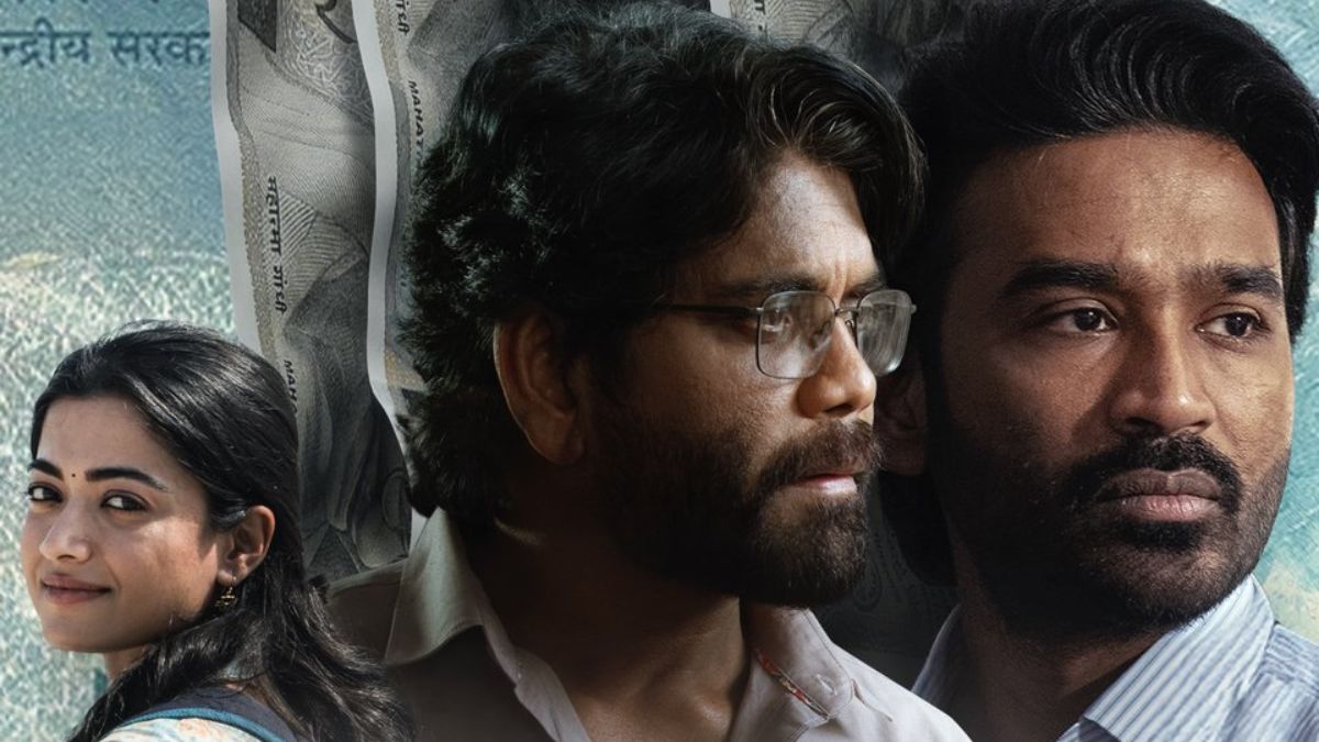 Kuberaa OTT release poster featuring Dhanush, Rashmika Mandanna and Nagarjuna