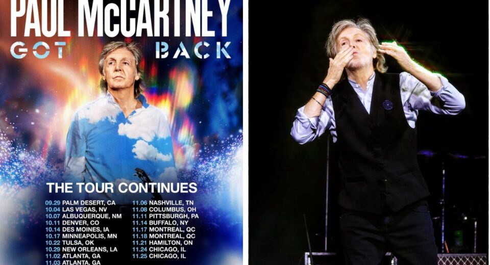 Paul McCartney announces 2025 Got Back Tour date at U.S. Bank Stadium