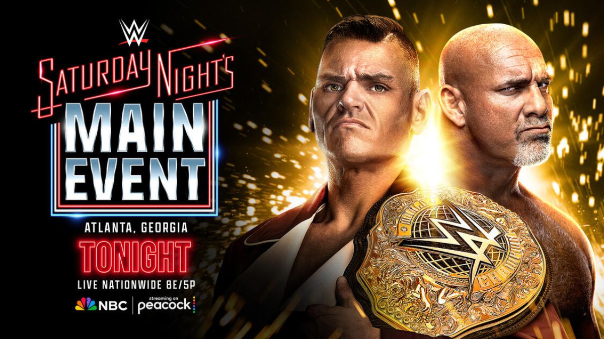 Goldberg vs Gunther WWE Saturday Night Main Event 2025